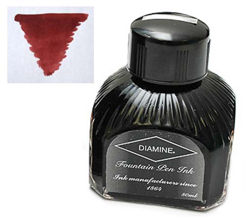 Diamine Refills Rustic Brown Bottled Ink 80mL