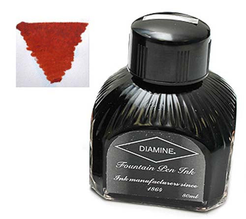 Diamine Refills Ancient Copper Bottled Ink 80mL