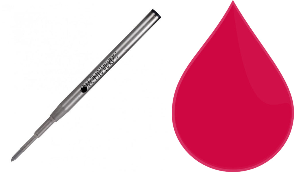 Montblanc Refills By Monteverde - Ballpoint Pen - Pink - Medium Point