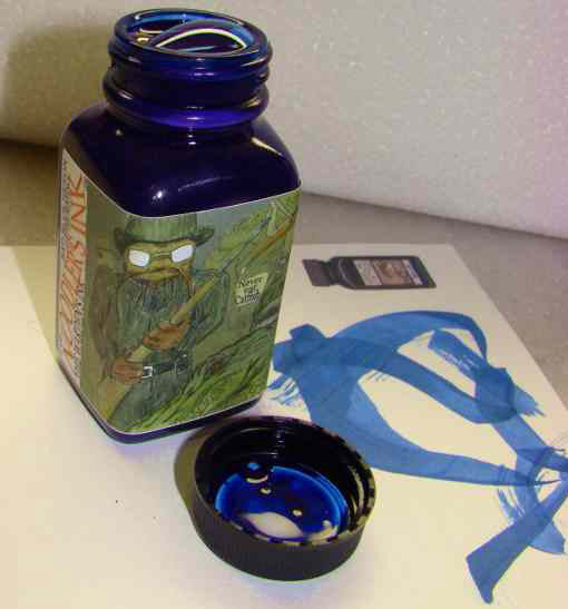 Noodler's Ink Refills Wardens Bad Blue Heron Bottled Ink