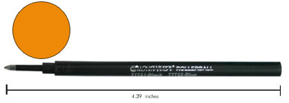 Monteverde Refills Ceramic Orange Fine Point Rollerball Pen
