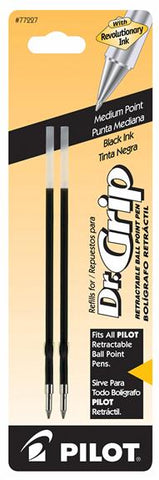 Pilot Refills Black - 2 Pack Medium Point Ballpoint Pen