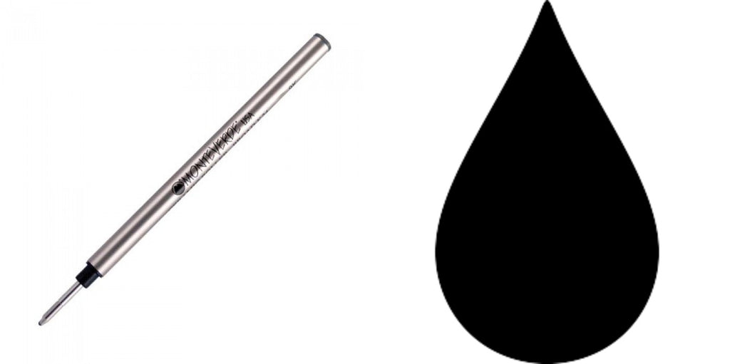 Pelikan Capless Ceramic Refills by Monteverde - Rollerball Pen - Black - Medium Point