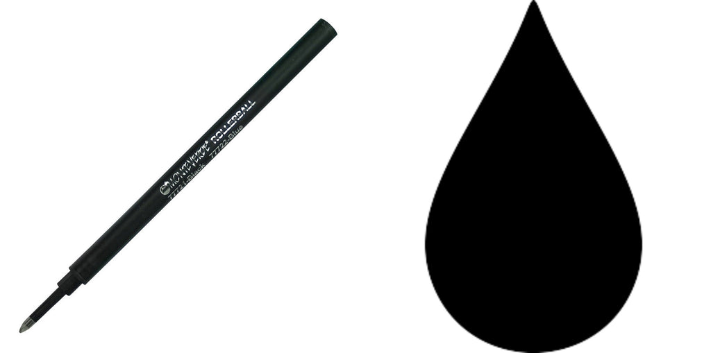 Monteverde Ceramic Rollerball Refills - Black - Medium Point