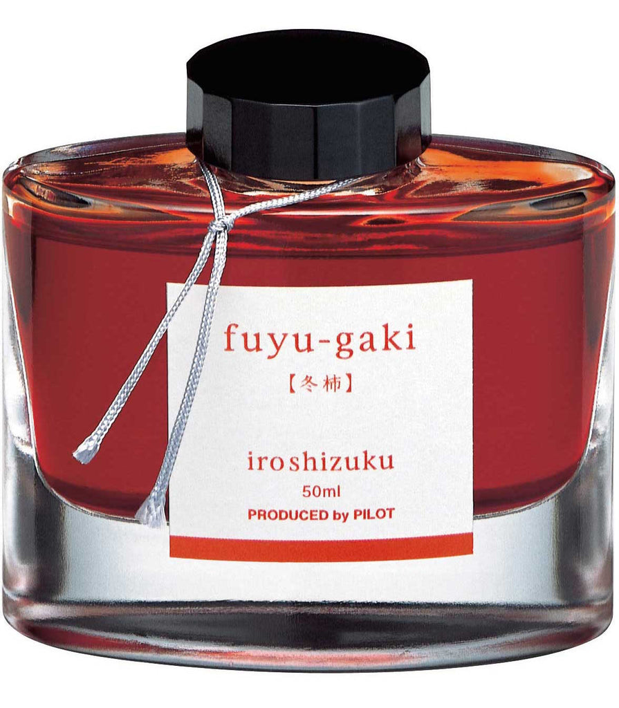 Namiki Pilot Iroshizuku Bottled Ink - Fuyu-Gaki - Persimmon - Deep Orange