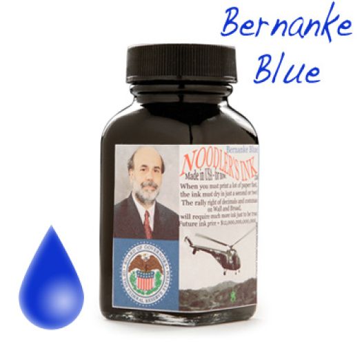Noodler's Ink Refills Bernanke Blue Bottled Ink