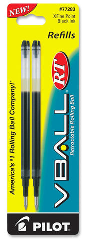 Pilot - VBall - Rollerball Refill - Black - Extra Fine Point
