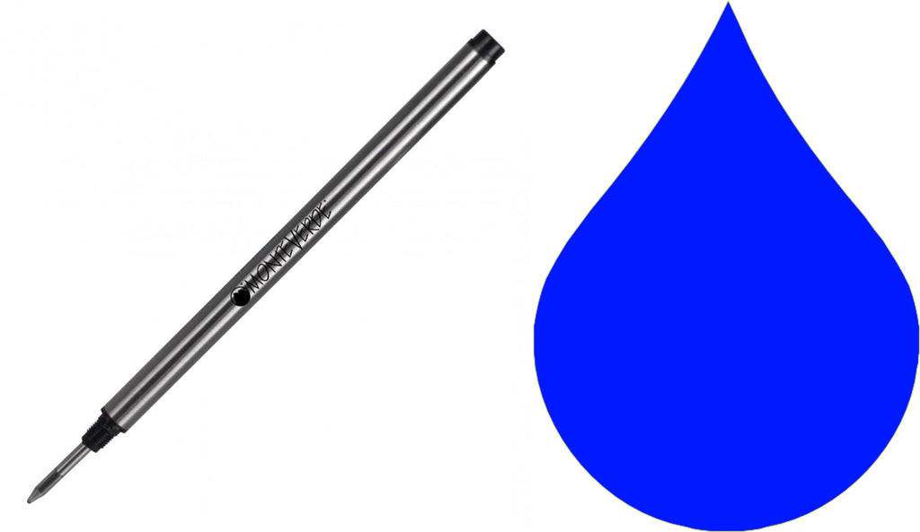 Montblanc Refills By Monteverde - Rollerball Pen - Blue - Fine Point