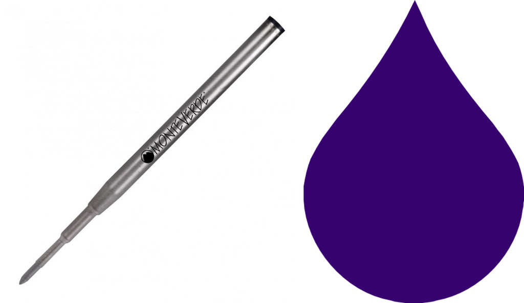 Montblanc Refills By Monteverde - Ballpoint Pen - Purple - Medium Point