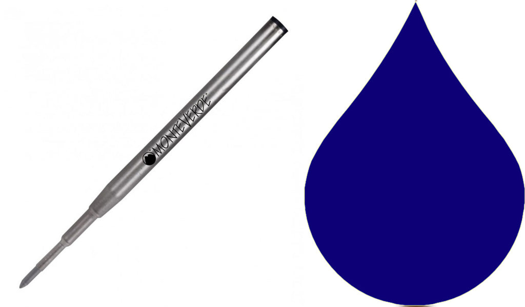 Montblanc Refills By Monteverde - Ballpoint Pen - Blue Black - Medium Point