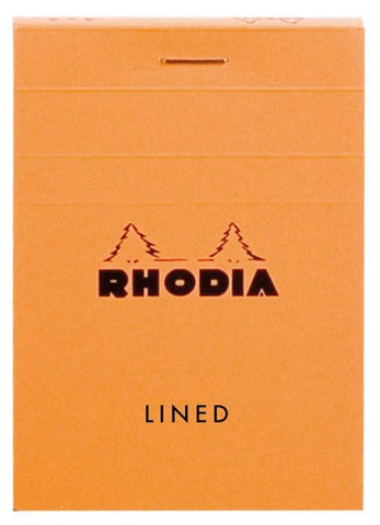RHODIA RHODIA PAD LINED ORANGE 80S 3X4