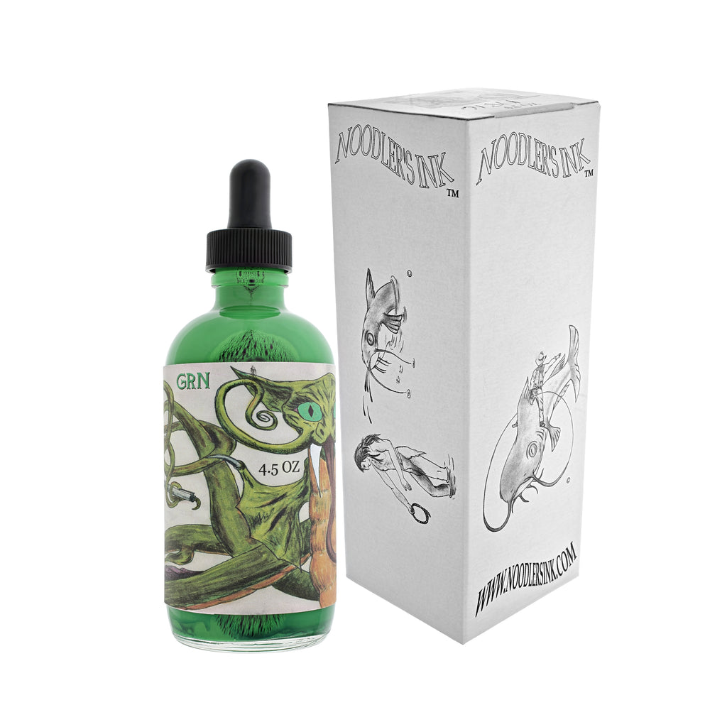 Noodler's Ink Refills Dragon Series - Green 4.5 oz w/ Free Pen Bottled Ink