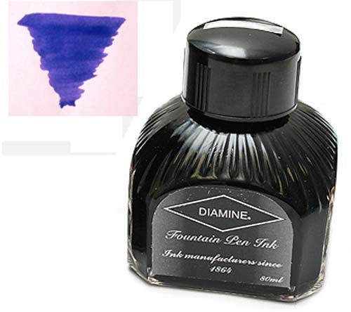 Diamine Refills Imperial Blue Bottled Ink 80mL