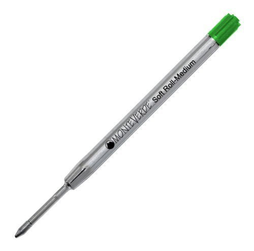 Monteverde (Parker Style) Soft Roll Ballpoint Refill - Green - Medium