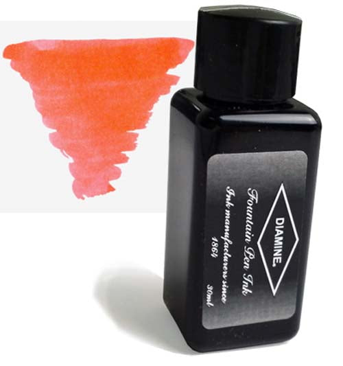 Diamine Refills Pink 30mL Bottled Ink