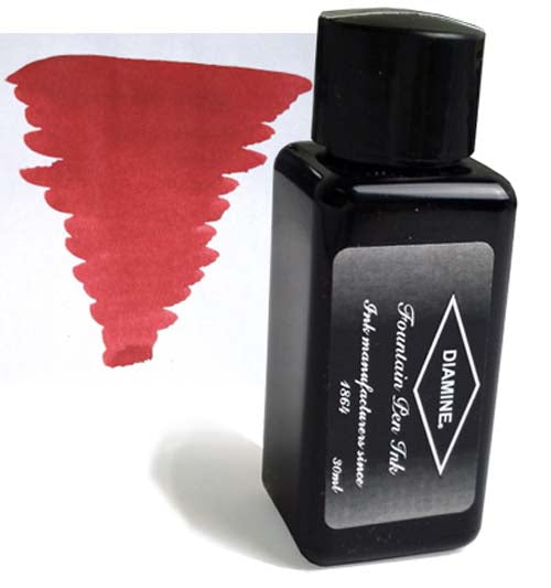 Diamine Refills Crimson 30mL Bottled Ink