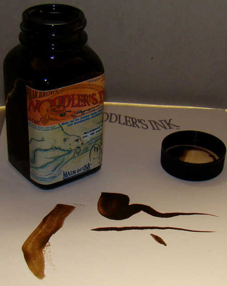 Noodler's Ink Refills Polar Brown - Reformulated Bottled Ink