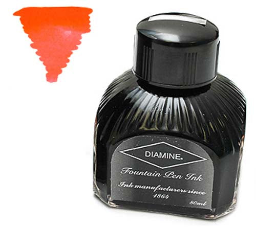 Diamine Refills Peachhaze Bottled Ink 80mL