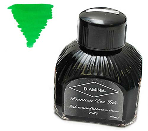 Diamine Refills Apple glory Bottled Ink 80mL