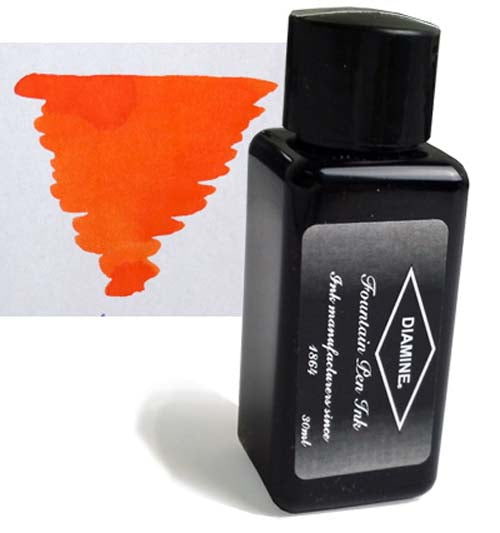 Diamine Refills Pumpkin 30mL Bottled Ink