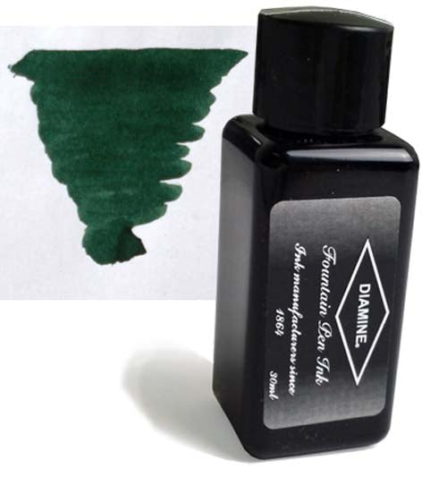 Diamine Refills Green / Black 30mL Bottled Ink