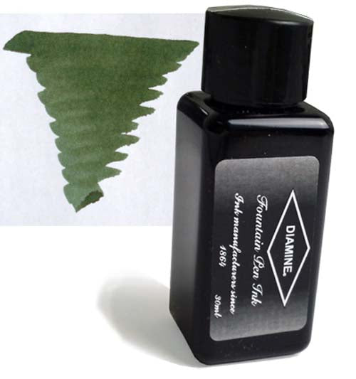Diamine Refills Evergreen 30mL Bottled Ink