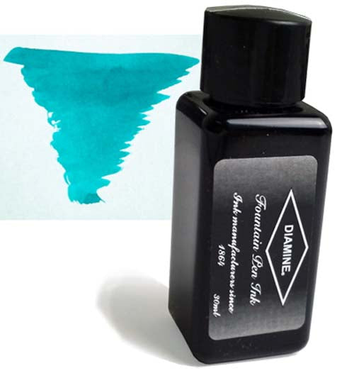 Diamine Refills Steel Blue 30mL Bottled Ink