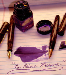 Noodler's Ink Refills La Reine Mauve Eternal 1oz Bottled Ink