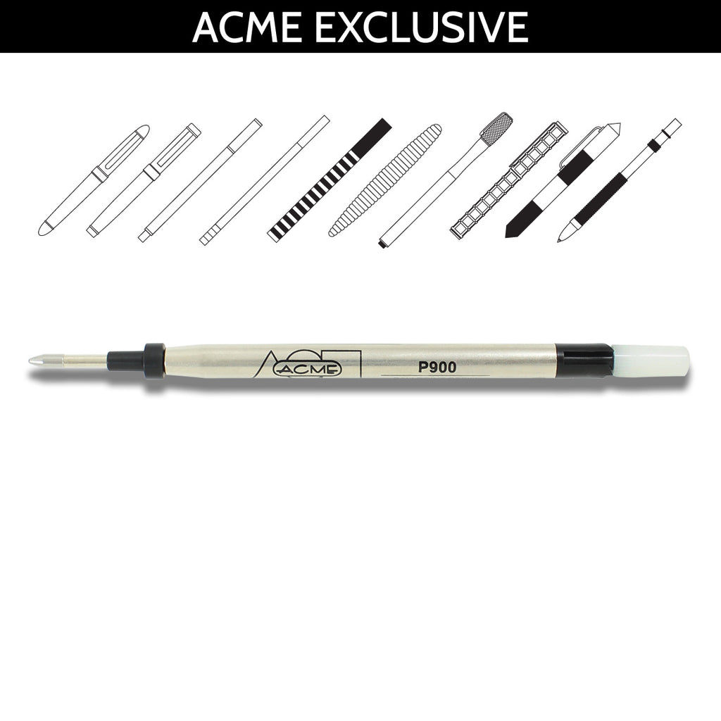 Acme Refills Black 4FP Four Function Pen 5 Pack Ballpoint Pen