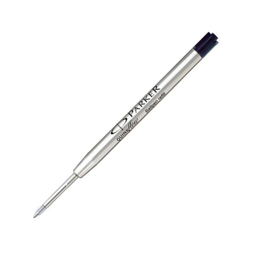 Parker Ballpoint Refill QuinkFlow, Black  Medium Point