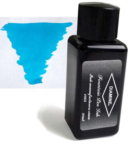 Diamine Refills Aqua Lagoon 30mL  Bottled Ink
