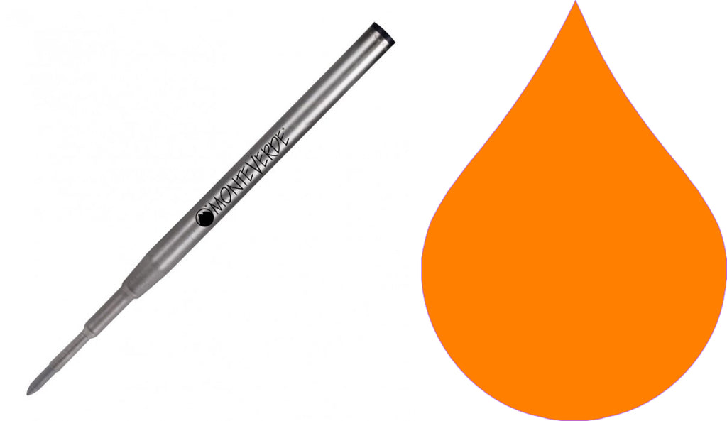 Montblanc Refills By Monteverde - Ballpoint Pen - Orange - Medium Point