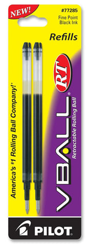 Pilot - Refills - Black VBall - Rollerball Pen - Fine Point