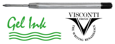 Visconti Refills Capless 0.7mm Green Medium Point Ballpoint Pen