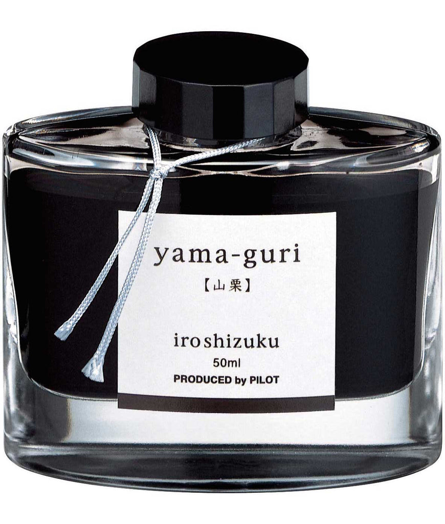 Namiki Pilot Iroshizuku Bottled Ink - Yama-Guri - Wild Chestnut - Dark Brown
