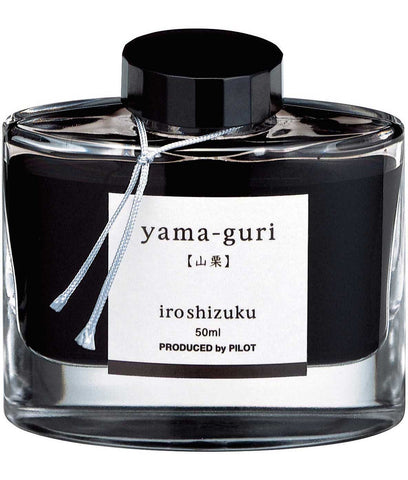 Namiki Pilot Iroshizuku Bottled Ink - Yama-Guri - Wild Chestnut - Dark Brown