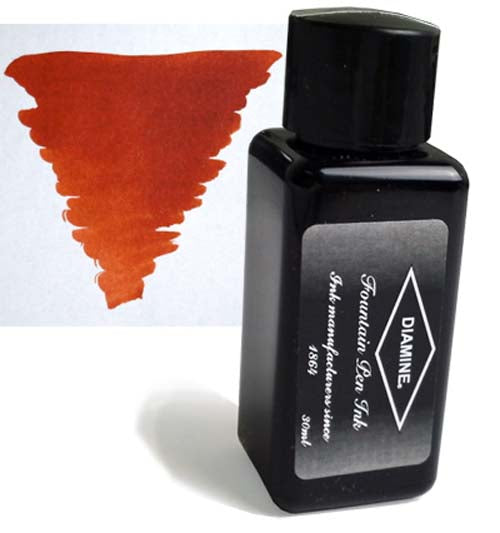 Diamine Refills Ancient Copper 30mL  Bottled Ink