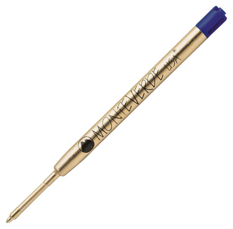 Monteverde (Parker Style) Soft Roll Ballpoint Refill - Blue - Extra Fine