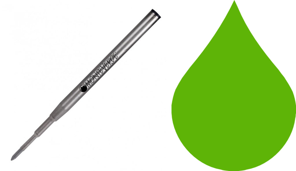 Montblanc Refills By Monteverde - Ballpoint Pen - Green - Medium Point