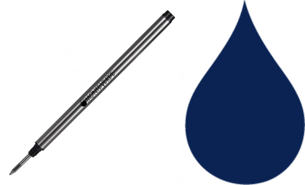 Montblanc Refills By Monteverde - Rollerball Pen - Blue Black - Medium Point