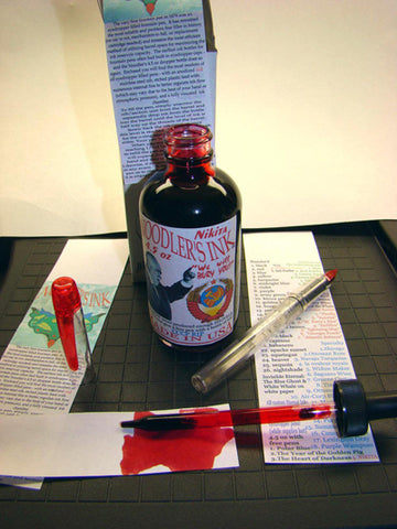 Noodler's Ink Refills Nikita w/ Free Fountain Pen  Bottled Ink