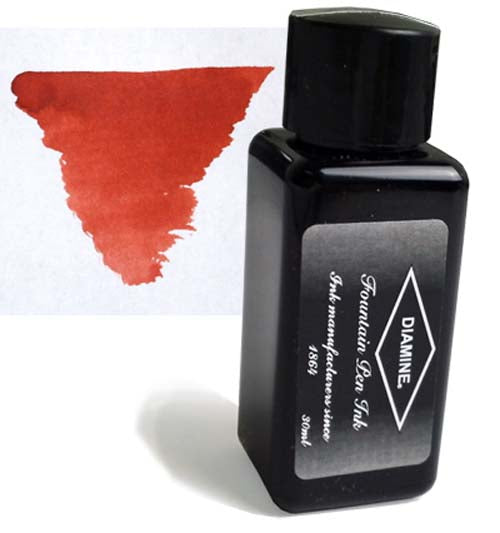 Diamine Refills Monaco Red 30mL Bottled Ink