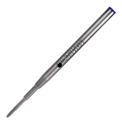 Monteverde Metal Tube Rollerball Pen Refills - Blue - Medium Point
