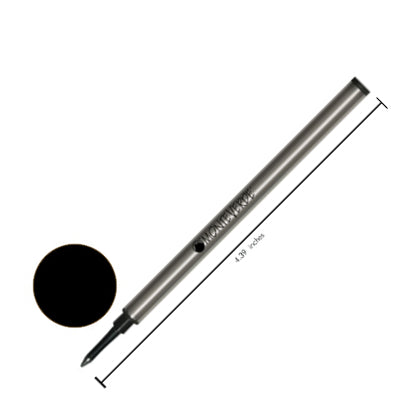 Monteverde - Refills - Metal Tube - Black - Fine Point - Ceramic Rollerball