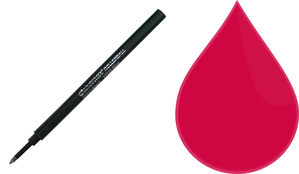 Monteverde Ceramic Rollerball Refills - Pink - Medium Point