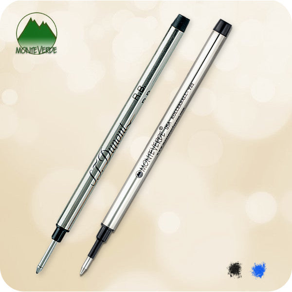 Dupont Rollerball Pen Refills by Monteverde Black Fine Point