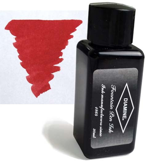 Diamine Refills Red Dragon 30mL Bottled Ink