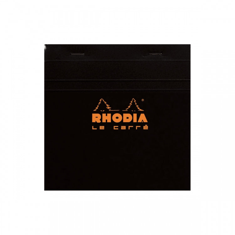 Rhodia Staplebound - Notepad - Black - Graph - Le Carré - 5.75 x 5.75