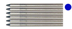 Monteverde Refills 6 pack Super-mini blue ballpoint refills for M3 Multi Functional Pen