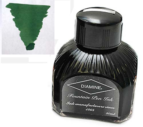 Diamine Refills Emerald  Bottled Ink 80mL